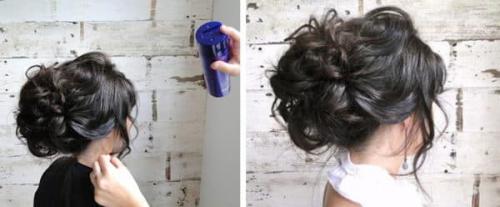 Греческий пучок на короткие волосы. История прически пучок: как сделать низкий греческий пошагово