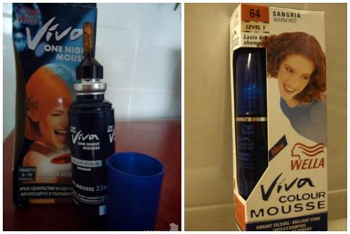 Wella пенка оттеночная. Пенка для окрашивания волос Wella