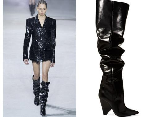 Сапоги гармошка с чем носить. Сапоги-гармошка возвращаются в моду, но теперь они стали круче 02