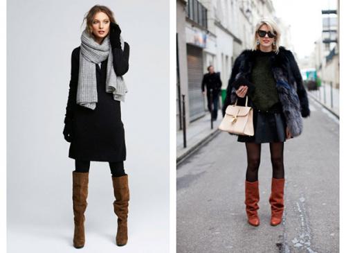 Сапоги гармошка с чем носить. Сапоги-гармошка возвращаются в моду, но теперь они стали круче 05