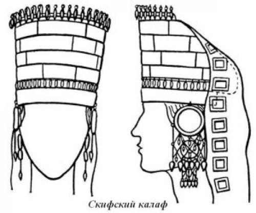 Выкройка сороки головного убора на современный лад. Женский головной убор «сорока». Главное, чтобы костюмчик сидел