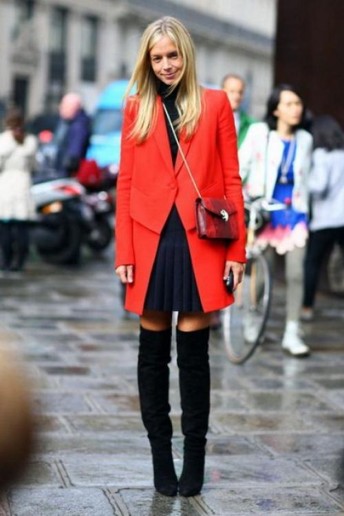 Модные ботфорты осень 2019. С чем носить модные ботфорты? 02 Модные ботфорты осень 2019. С чем носить модные ботфорты? 02