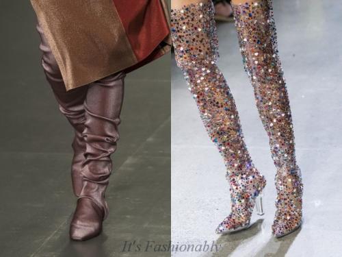 Модные ботфорты осень 2019. С чем носить модные ботфорты?