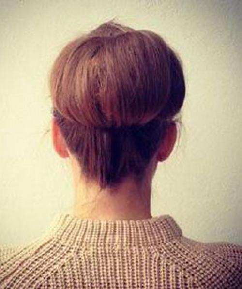 Как заколоть красиво волосы средней длины. Как красиво заколоть волосы средней длины на каждый день (с фото и видео) 08