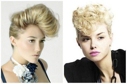 Как сделать прическу помпадур. Прическа в стиле помпадур, мастерим помпезную укладку