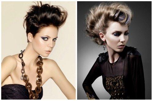 Как сделать прическу помпадур. Прическа в стиле помпадур, мастерим помпезную укладку