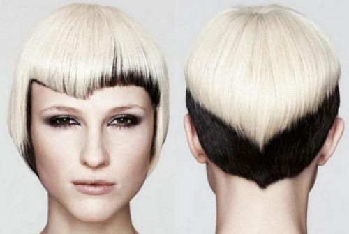 Каре с челкой мелированное. Мелирование на удлиненное каре – фото до и после, популярные виды и техники 05