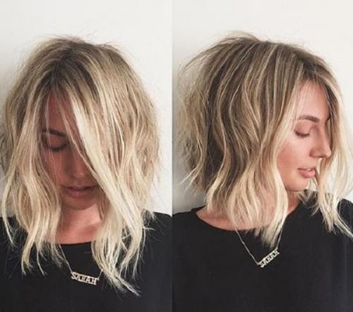 Мелирование на боб каре. Виды мелирования стрижки каре