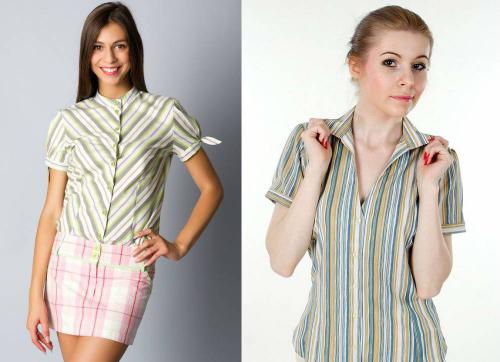 С чем носить рубашку в полоску. С чем носить женскую полосатую рубашку