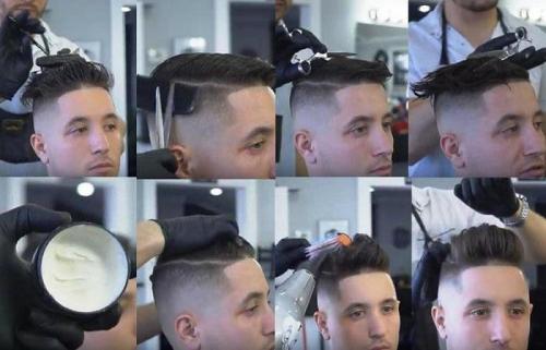 Технология стрижки андеркат мужская. Технология выполнения
