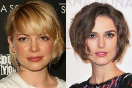 Женская стрижка квадрат.  Прически для квадратного лица на короткие волосы