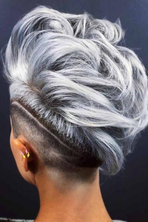 Стрижка фейд женская. Стильная женская стрижка Фейд