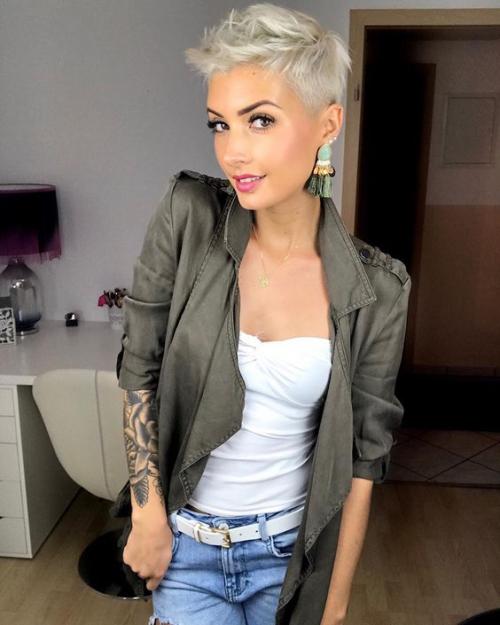 Стрижка фейд женская. Стильная женская стрижка Фейд