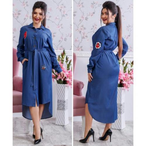 С чем носить джинсовые платья. Популярные фасоны