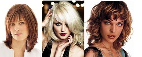 Прическа на средние густые волосы. Как постричься