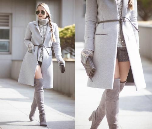 С какой обувью носить пальто-пиджак. С какой обувью носить женское пальто до колена?