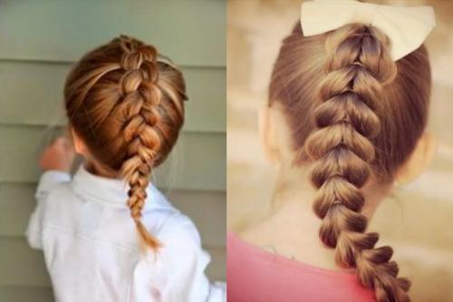 Причёски для подростков девушек на каждый день. Идеи причесок для девочек от самых маленьких и до подростков