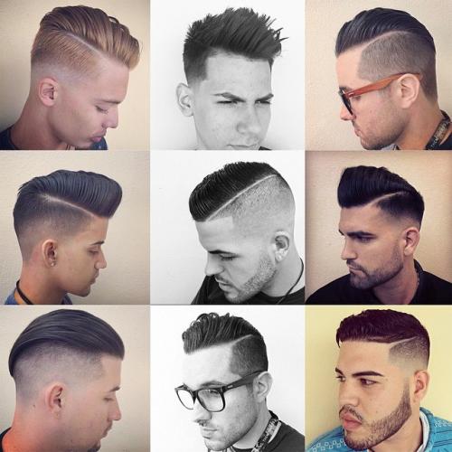 Прическа Андеркат на бок. Мужская стрижка андеркат — фото со всех сторон