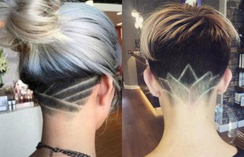 Андеркат на длинные волосы. Технология выполнения