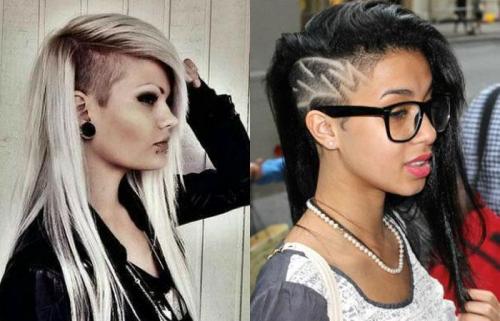 Андеркат на длинные волосы. Технология выполнения