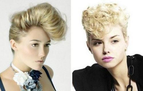 Стрижка Помпадур. Кому подходит