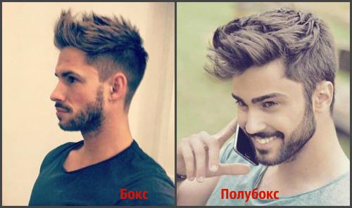 Чем отличается стрижка бокс от полубокса