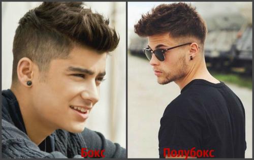 Чем отличается стрижка бокс от полубокса