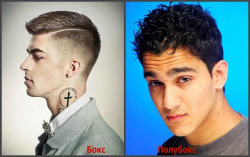 Чем отличается стрижка бокс от полубокса