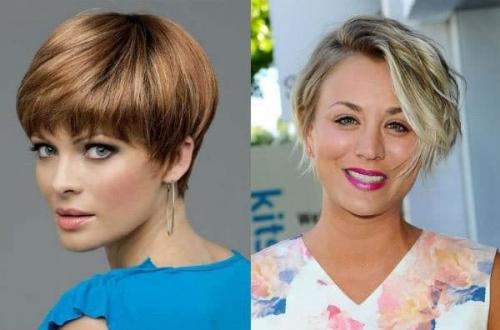 Стрижки пикси и гарсон. Гарсон