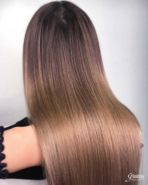 Шатуш после смывки. Как мы делали шатуш