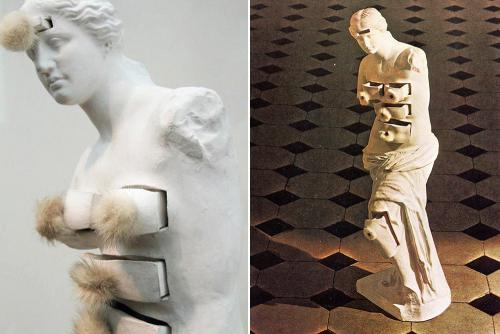 Сальвадор дали диван губы. Венера Милосская с ящиками