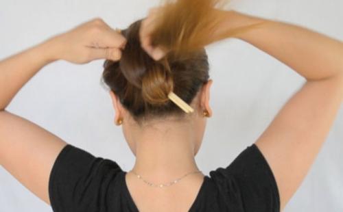 Как сделать причёску, как у нагисы. Как сделать японскую прическу с палочками своими руками