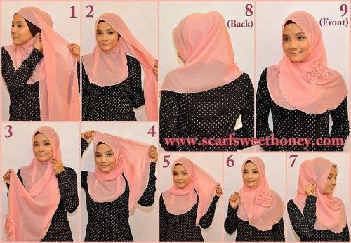 Как сделать прическу под хиджаб. 55 способов как одеть хиджаб. Модно, красиво и со вкусом