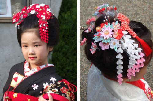 Прическа нагисы Шиота, как сделать. Как сделать японскую прическу для девочки - мастер класс.