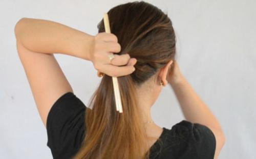 Как сделать причёску, как у нагисы. Как сделать японскую прическу с палочками своими руками