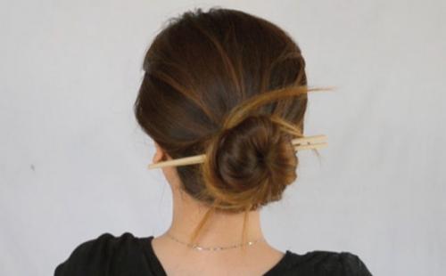 Как сделать причёску, как у нагисы. Как сделать японскую прическу с палочками своими руками