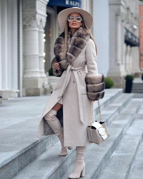 Как зимой выглядеть дорого и утонченно