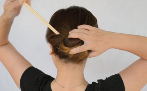 Как сделать причёску, как у нагисы. Как сделать японскую прическу с палочками своими руками