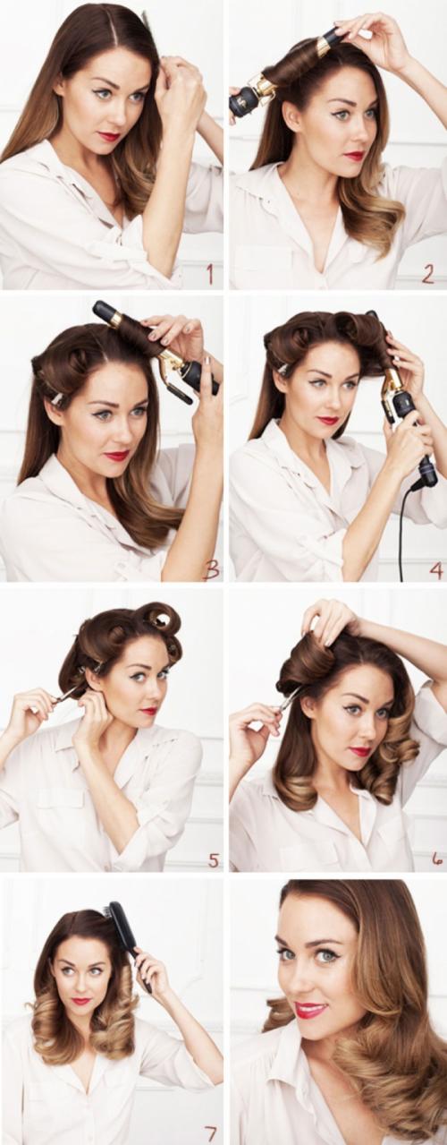 Новогодние прически на волосы средней длины. Модные новогодние прически на средние волосы своими руками