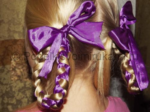 Косы военных лет. Переплетенные косички в стиле ретро. Пошаговый мастер-класс.