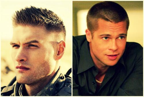 Окантовка волос армия. Мужская стрижка в стиле милитари