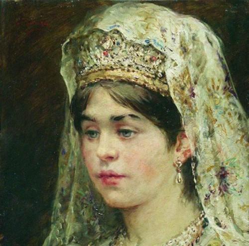 Как на Руси отличали девицу от замужней женщины.