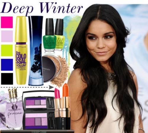 Макияж для глаз для цветотипа Зима. Идеальный макияж для цветотипа Зима