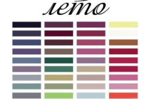 Схемы макияжа для цветотипа Лето