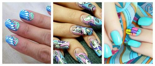Легкие рисунки на ногтях в домашних условиях. Рисунки на ногтях в домашних условиях (30 фото)
