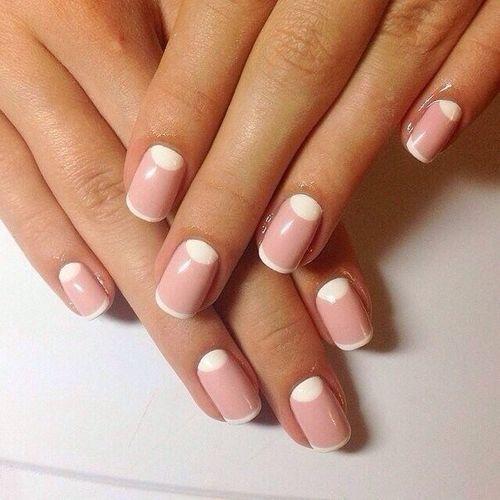 Лунный маникюр шеллаком, как делать. Как сделать лунный маникюр шеллаком в домашних условиях