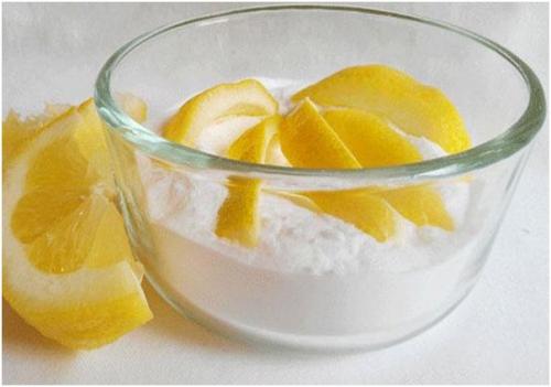 Маска для лица из соды и меда от прыщей. С добавлением лимона