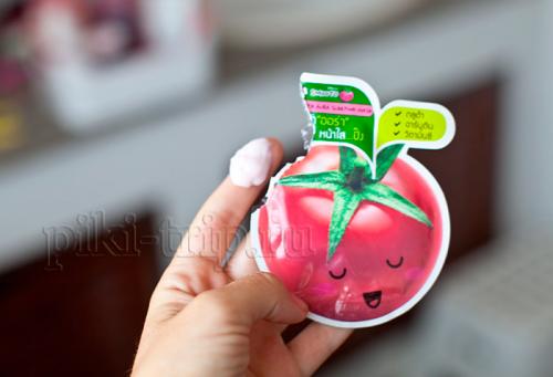 Томатная маска для лица из Тайланда. Японская маска – восстанавливающая ночная несмываемая томатная маска для лица от Smooto