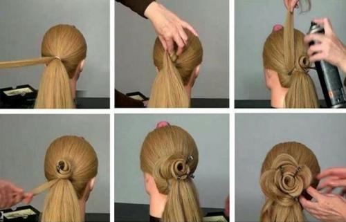 Прическа без плойки роза из волос. Прическа Роза — секреты создания элегантной укладки волос