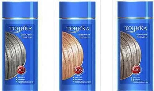 Палитра оттеночного шампуня для волос тоник. Палитра цветов